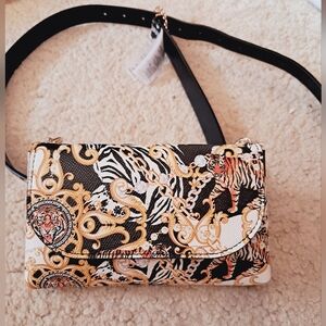 ❤️Aldo GORGEOUS 3-way fancy mini belt bag or mini hand bag with Gold Chain❤️